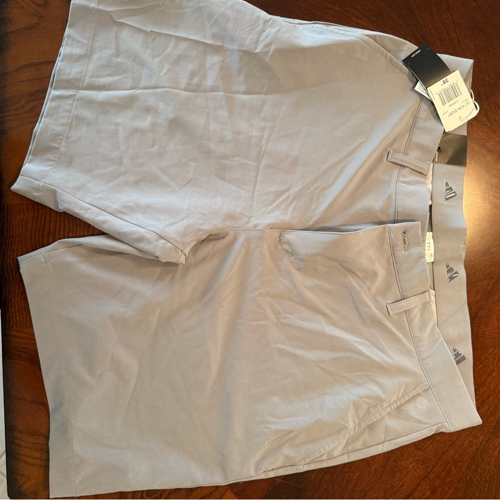 Adidas Light Gray Casual Shorts